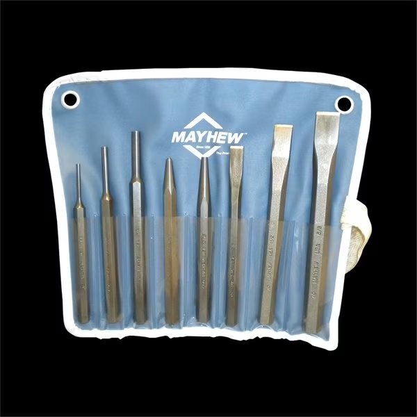 Punch/Chisel Kit, 754K 8Pc, Mayhew, Mfr#: MAY61025