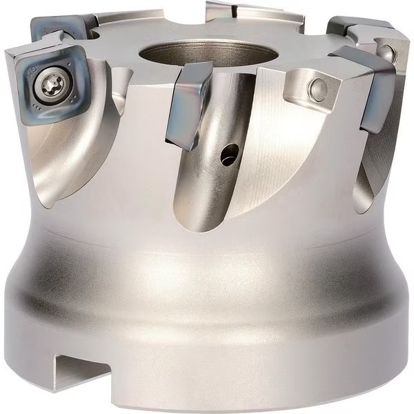 High Feed Face Mill, MFH 080R146T, MFH-RAPTOR 80.00mm Cutting Dia, Kyocera, Mfr#: MFH080R146T