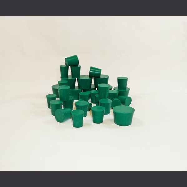 Neoprene Stoppers, Solid, #1, PK 57, United Scientific, Mfr#: NST1-S