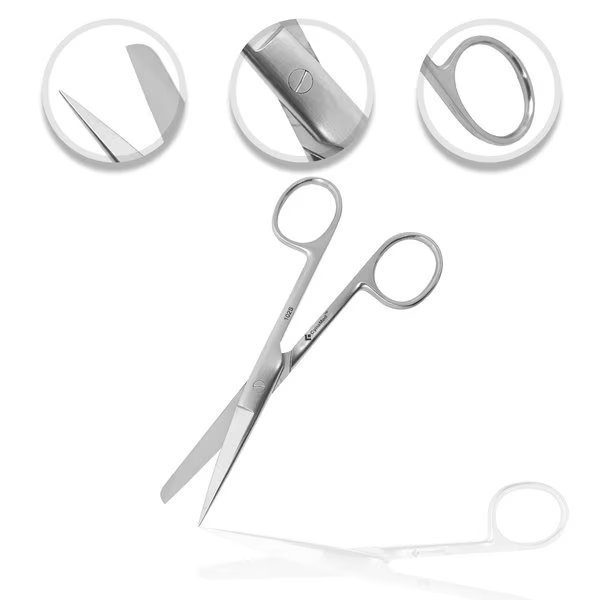 OR Grade Operating Scissors S/B 6.5