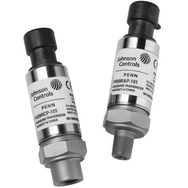 Pressure Transducer, SS, 12 to 30V DC, Johnson Controls, Mfr#: P499VCP-101C