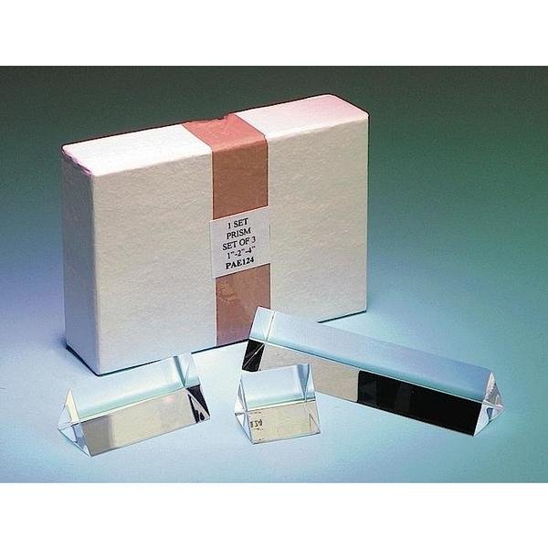 Equilateral Acrylic Prism Set, United Scientific, Mfr#: PAE124