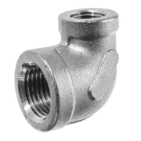 90 Elbow Reducer, Aluminum, 1 1/4 x 1 in, EnjoyTool Select, Mfr#: ZUSA-PF-9500