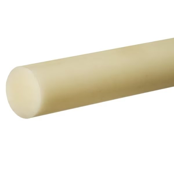 Nylon Plastic Rod 1 ft L, 1-1/4 in Dia., Usa Industrials, Mfr#: BULK-PR-NYL-132