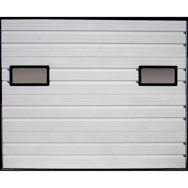 Dock Door, Embossed Wht Stl, Painted Acryl, American Garage Door Supply, Mfr#: IS24-98X84-2W-2STL