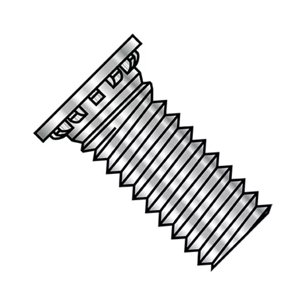Captive Panel Screw, #8-32 Thrd Sz, 5/8 in Lg, Flush, Plain Steel, EnjoyTool Select, Mfr#: 0810SCN300