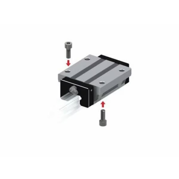Linear Guide Carriage, 106 mm L, 90 mm W, Thk, Mfr#: SHS30C1SS
