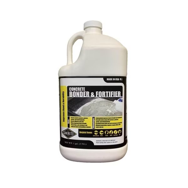1 gal. White, Dries to Clear Concrete Bonding Additive, Sakrete, Mfr#: 120036