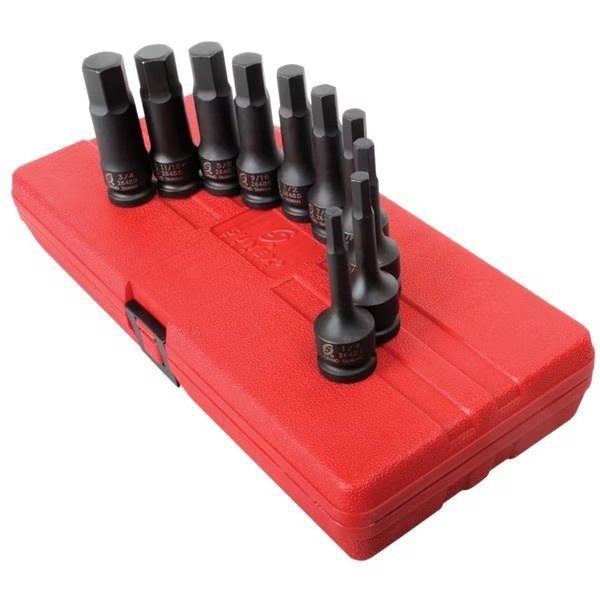 SAE Impact Hex Driver Set, 1/2