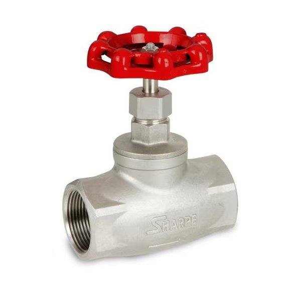 Globe Valves, Socket x Socket, 3/4" Size, Sharpe Valves, Mfr#: 4371006060