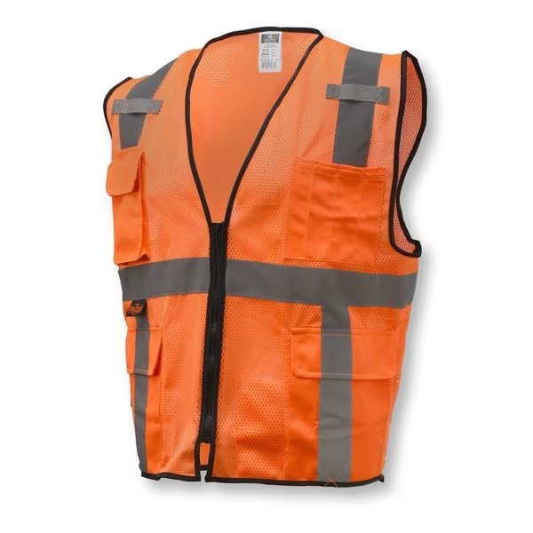 Radians SV7E Surveyor Type R Class 2 Safety Vest, Size: 5X, Radians, Mfr#: SV7E-2ZOM-4X/5X