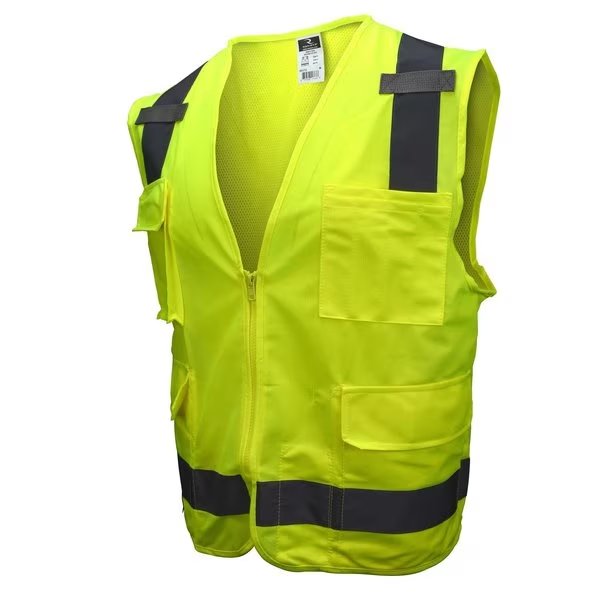 Radians SV7 Surveyor Type R Class 2 Safety Vest, Radians, Mfr#: SV7GXL