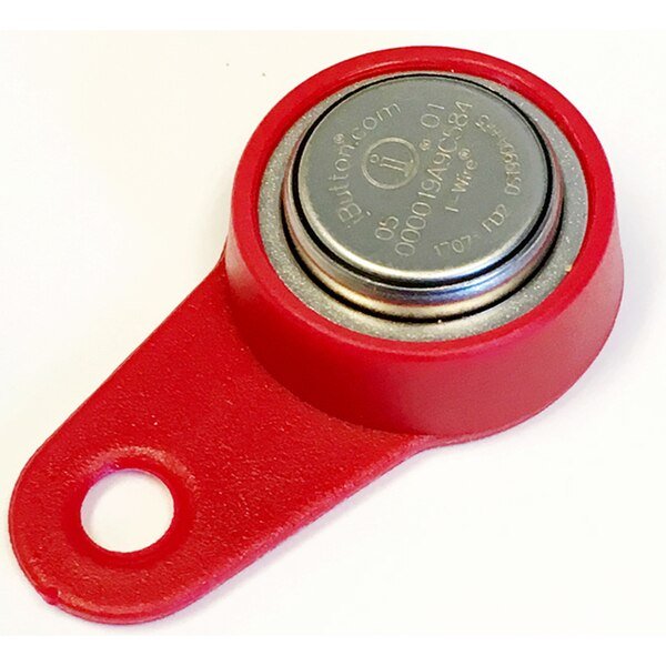 Red DS1990A Magnetic iButtons 10PK, Timepilot, Mfr#: 0100-RED