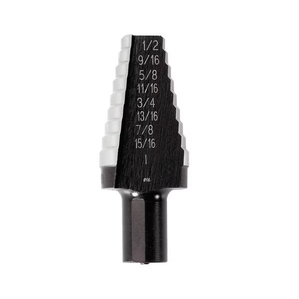 Unibit High Speed Stl Frctnl Step Drill, 9/16