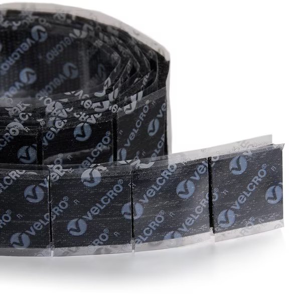 Reclosable Fastener, Black, 1200 PK, Velcro Brand, Mfr#: 3/4X3/4K