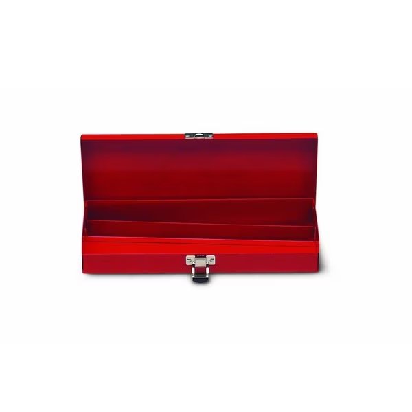 Tool Box Red, Metal w/Chrome Catch - 10-, Wright Tool, Mfr#: 11