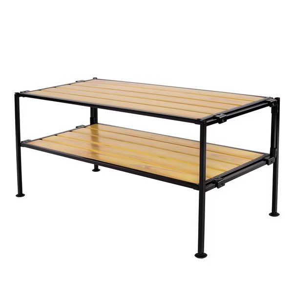 Shoe Rack, Resin, 2 Tier, Aspen, Seville Classics, Mfr#: WEB714
