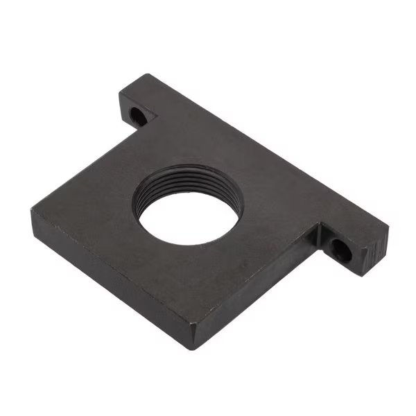 M25x1.5 Flange Lug Mount Steel Black Ox, Ampg, Mfr#: ZLUGK43
