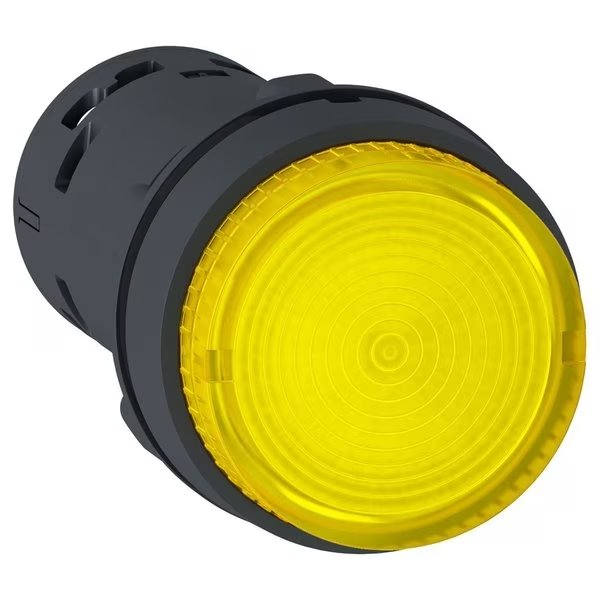 Monolithic illuminated push button, plas, SCHNEIDER ELECTRIC, Mfr# XB7NW38M1