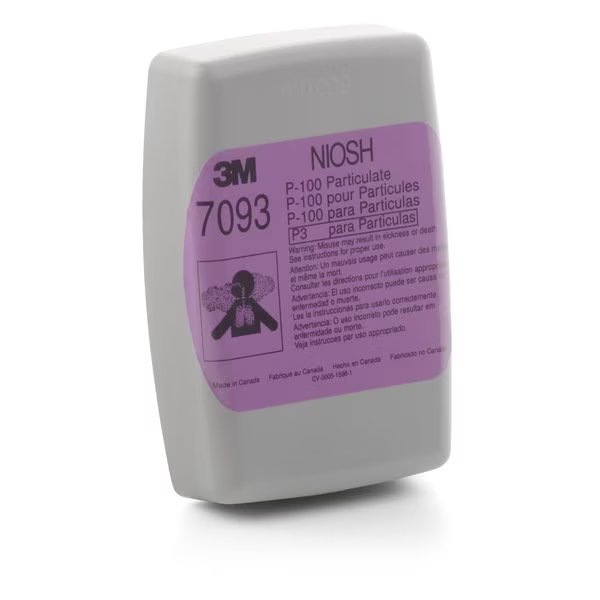 Particulate Filter 7093B, P100, Magenta, 144 PK, 3M, Mfr#: 52706