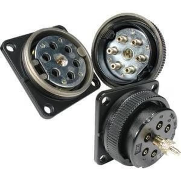 Multi-Connector, Socket Side, OD 6, PK6, Smc, Mfr#: DM6S-06NU