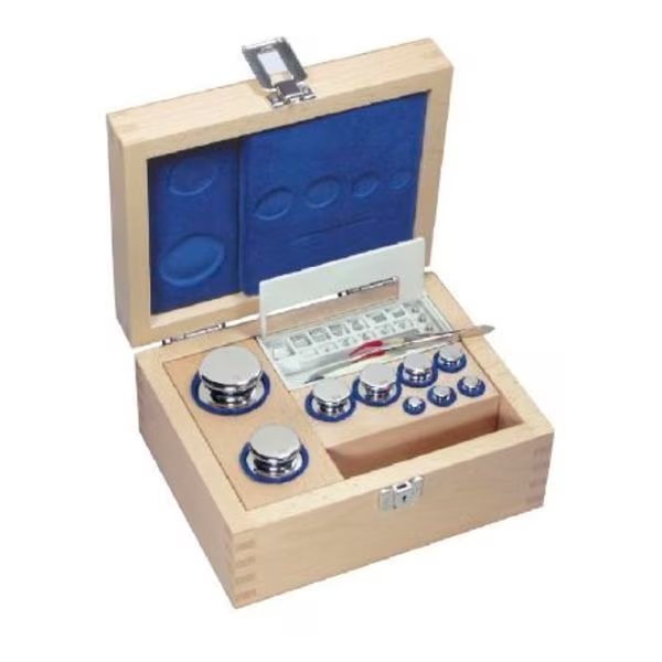 E2 1 g - 1 kg Set of weights in wooden, Kern, Mfr#: 314-06