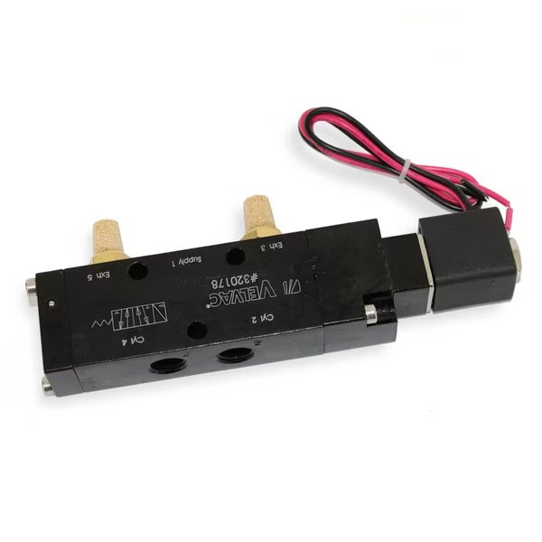 Solenoid Valve, 4-Way, 2 Position, Velvac, Mfr#: 320178