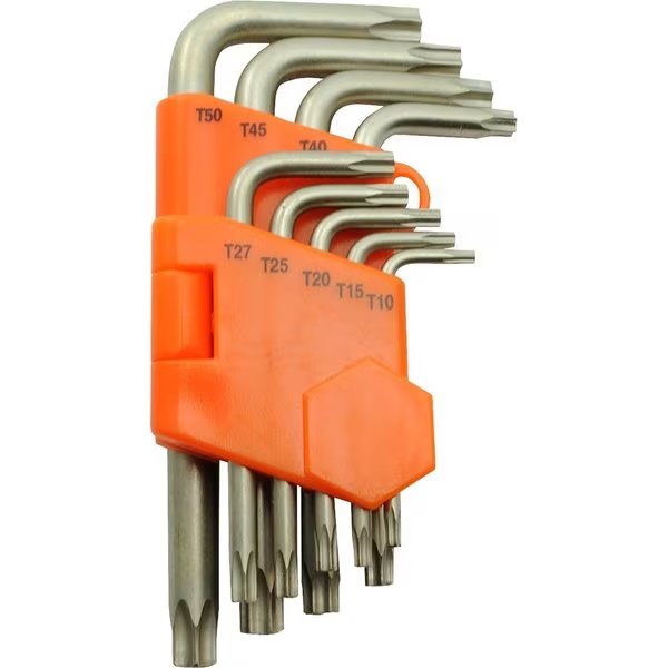 Tools 9 Piece Torx® Hex Key Set, T10 - T50, Dynamic, Mfr#: D043205