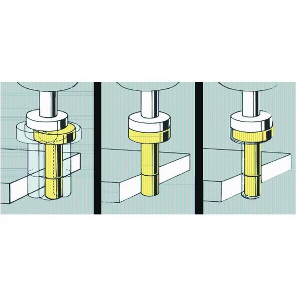 10 X 10mm Z-Type Edge Finder, H & H Industrial Products, Mfr#: 4406-0047