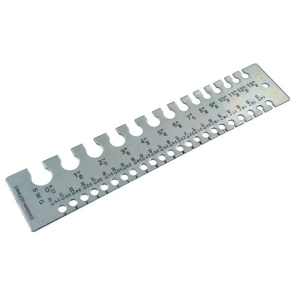 Wire Measuring Gage-Rectangular, H & H Industrial Products, Mfr#: 4906-0050