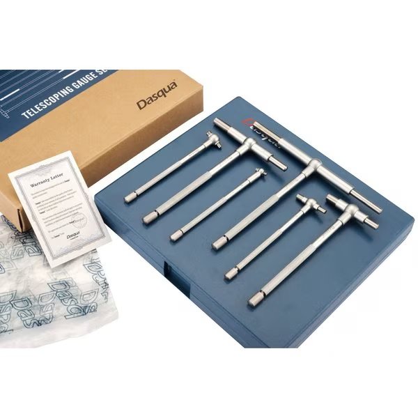 Dasqua 8-100mm / 5/16-6" Telescoping Gage Set, Dasqua, Mfr#: 5911-0002