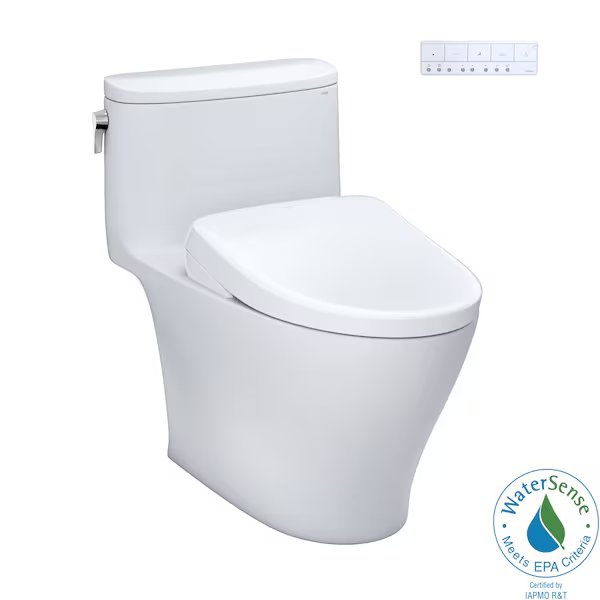 Nexus 1 GPF One Piece Elongated Toilet, CEFIONTECT, EWATER+, Toto, Mfr#: MW6424726CUFGA#01