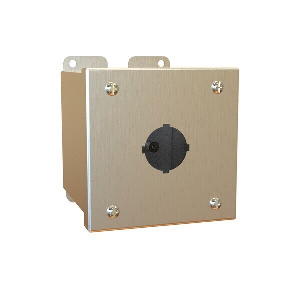 Pushbutton Enclosure, Extra Deep, 1 PB x 30.5mm, 316SS, Hammond, Mfr#: 1437S16A