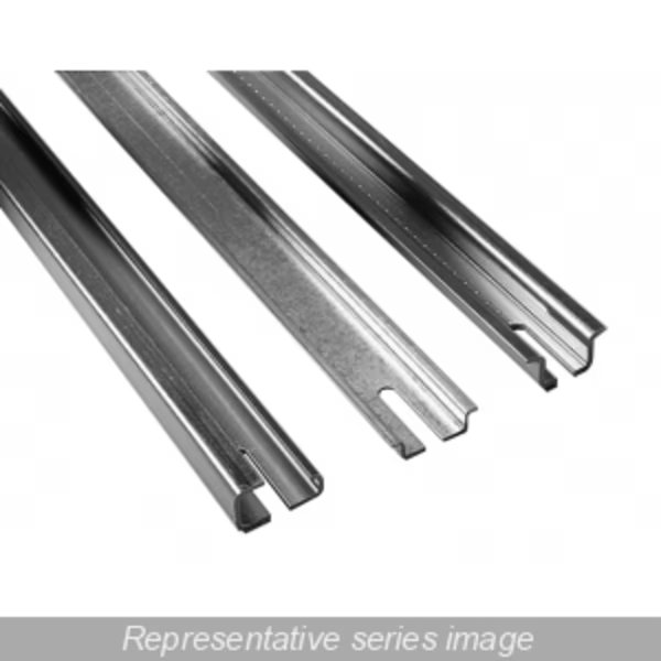 DIN Rail set of 3, 16 in., Plated Steel, Hammond, Mfr#: 2D2K16