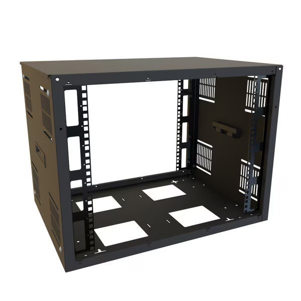 9U 24W 17.5D MULTI-USE CABINET, Hammond, Mfr#: SDC249U17BK