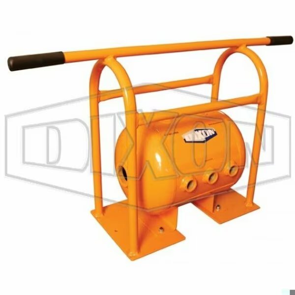 Air Tank Receiver Manifold with Protective Frame, Steel, Dixon, Mfr#: 1217AR-4FR