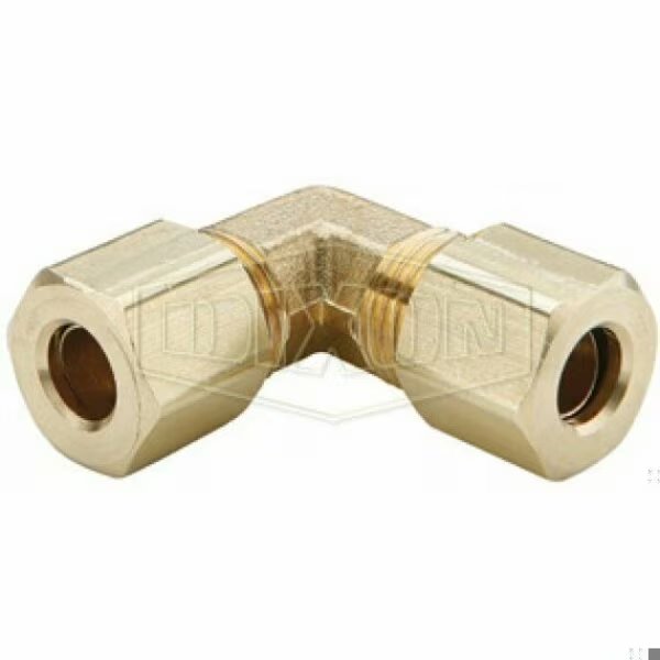 The Right Connection Compression Union Elbow, 5/16 in x 1/2-24 Nominal, Tube x Straight End Style, B, Dixon, Mfr#: 165C-05
