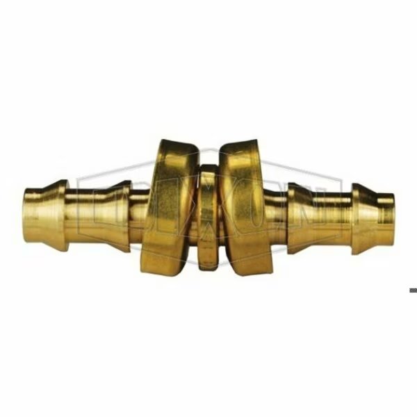 Hose Mender with Brass Cap, 5/8 in, Push-On Hose Barb, -40 to 212DegF, Dixon, Mfr#: 2961010CBC