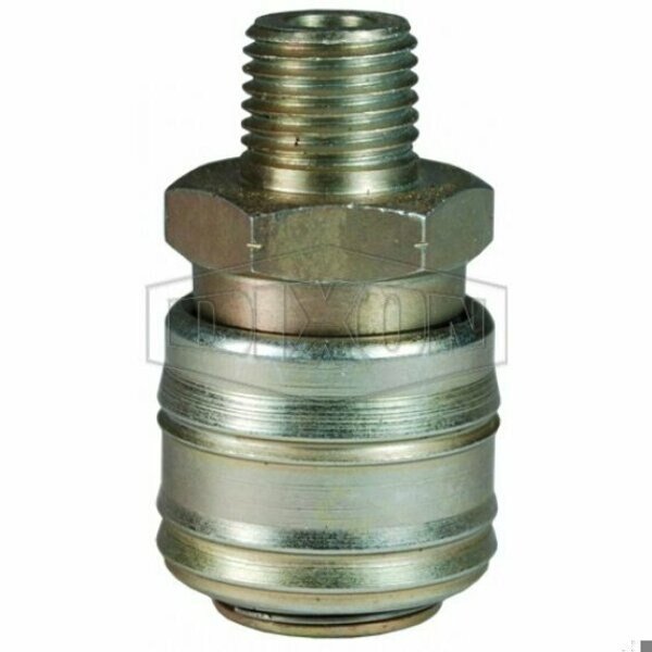 M Series ARO Quick Disconnect Pneumatic Coupler, 3/8 in Nominal, Quick Disconnect Coupler x FNPT, 30, Dixon, Mfr#: 2MM3-PL