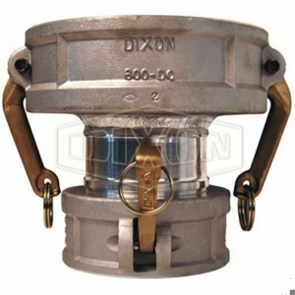 Cam and Groove Spool Coupler, 4 x 6 in Nominal, Coupler End Style, Aluminum, Domestic, Dixon, Mfr#: 4060-DD-AL
