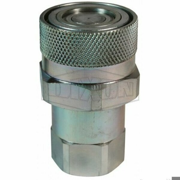 DQC VEP Female Coupler, 1/2-14 Nominal, Female BSPP, Steel, Domestic, Dixon, Mfr#: 4VEPBF4