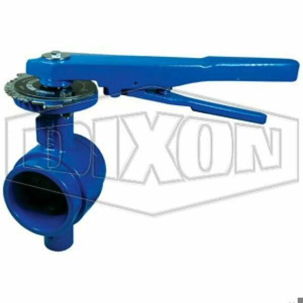 Butterfly Valve, 2 in Nominal, Grooved End Style, Ductile Iron Body, Dixon, Mfr#: GIBFV200
