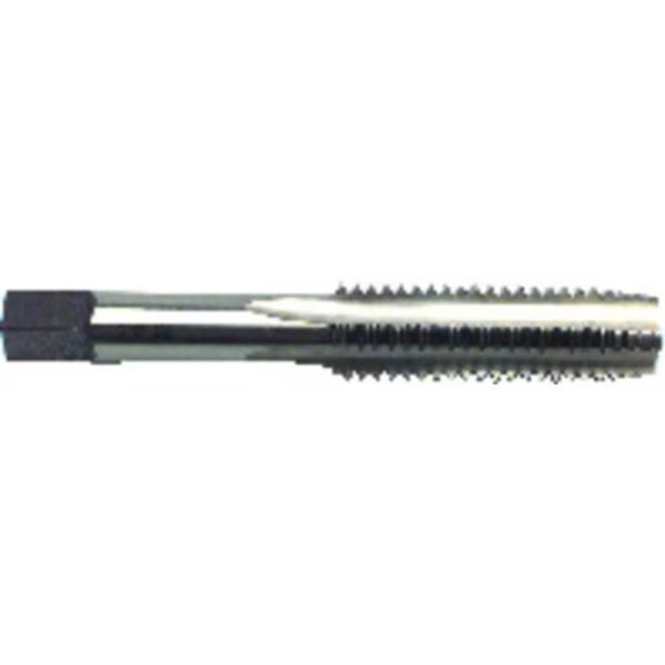 Straight Flute Hand Tap, Series 7500, Metric, Ground, M16x2, Tapered Chamfer, 4 Flutes, HSS, Bright, Morse, Mfr#: 38162