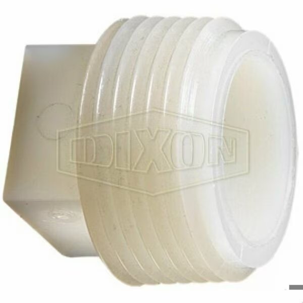 Tuff-Lite Square Head Drain Plug, 1-1/4 in Nominal, MNPT End Style, Nylon, Dixon, Mfr#: TPS10