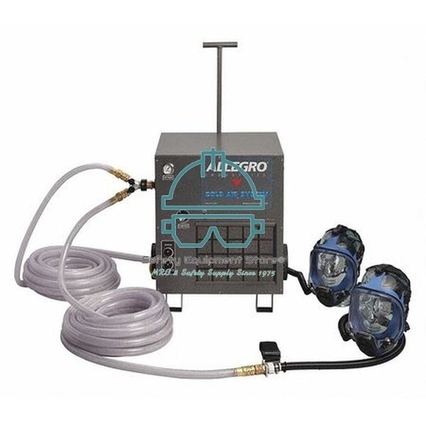 OneWorker Cold Air Full Mask System, Allegro Industries, Mfr#: 9200-01CA