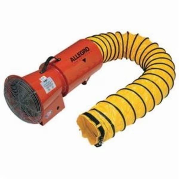 8In Axial Dc Metal Blower 12V, Allegro Industries, Mfr#: 9506
