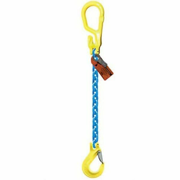 Sngl Leg 1/2 in Adjstbl Chain Slng MG1-EGKN, 8ft L, 15000lb WLL, Grabiq, Mfr#: G-1/2-MG1-EGKN-08