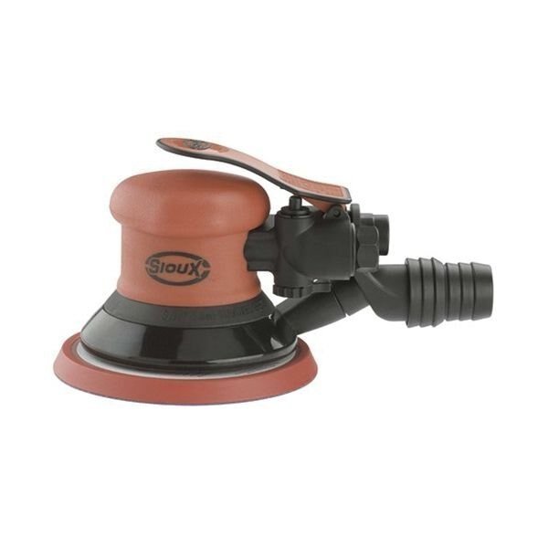 Random Orbital Sander, Remote Vacuum, ToolKit Bare Tool, Series RO2512 Signature, 6 Pad, 12000 o, Sioux Tools, Mfr#: RO2512-60FRH