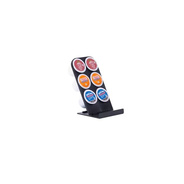 KCH300BLK-Finishing Touches 6 Pod Holder, Black, PK 12, Hapco-Elmar, Mfr#: KCH300BLK