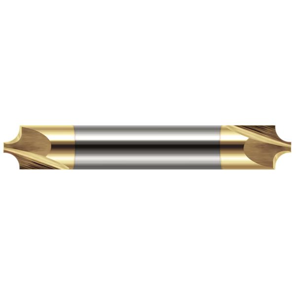 Corner Rounding End Mill - 2 Flute - Unflared, 0.0930